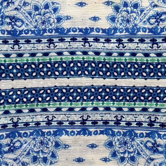 πΊ Aratta, Silent Journey Sacred Geometry Watercolor Floral Skirt - Picture 5 of 16